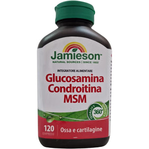 Jamieson Glucosamine Chondroitin MSM 1300Mg 120 Capsules