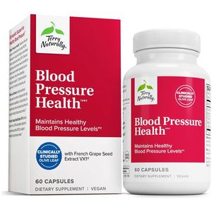 Terry Naturally Blood Pressure Health - Promotes Healthy Circulation - 60 Servings