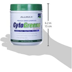 ALLMAX Nutrition - Cytogreens Super Greens Powder, Supports Immune & Digestive Health, 60 Servings (Acai Berry Green Tea)