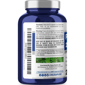 Nusapure Polypodium Leucotomos Extract 2400Mg 200 Veggie Capsules (Vegetarian, Non-Gmo, Vegan)