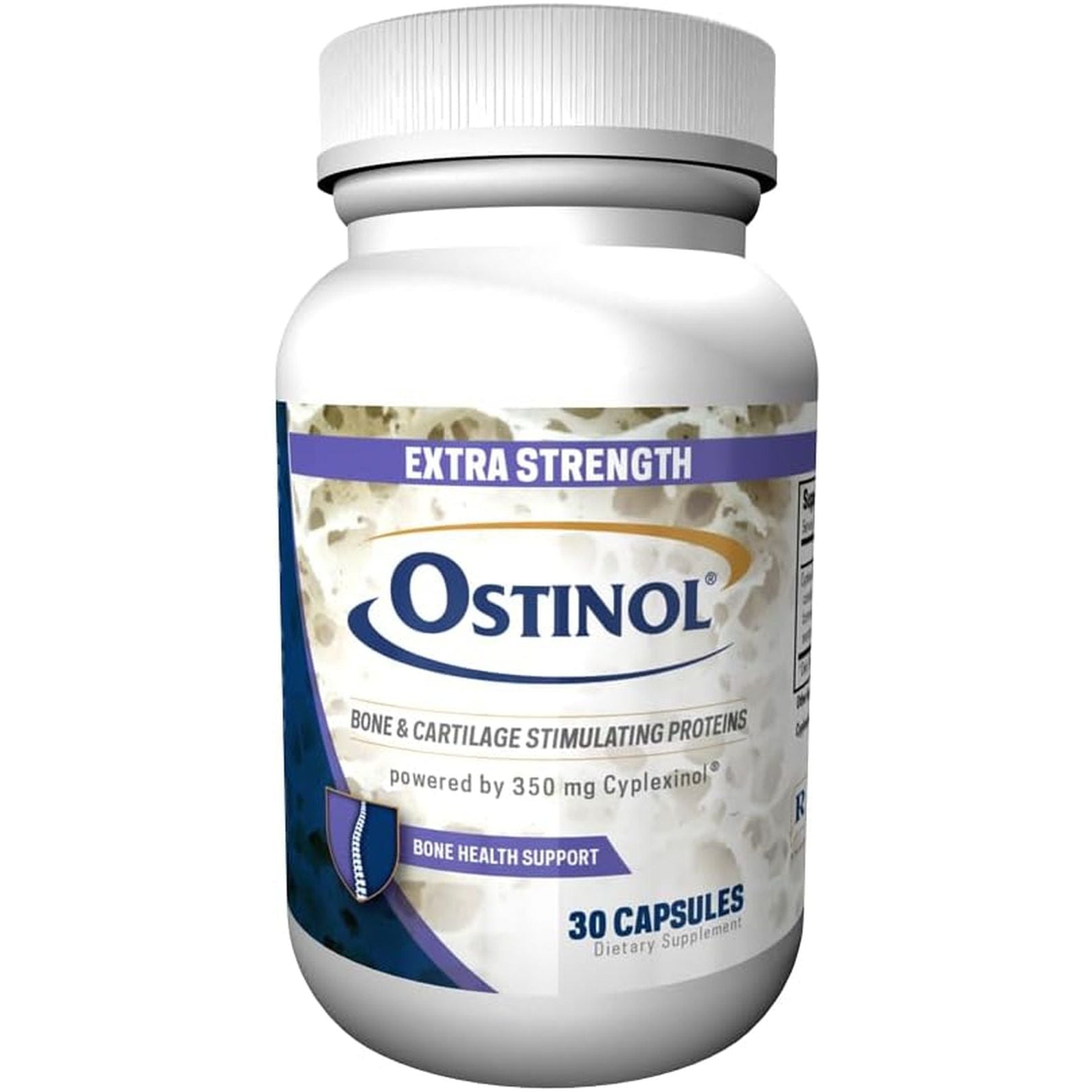 Ostinol Standard 350Mg - Bone & Joint Supplement | Stem Cell Activation Certified 30 Capsules