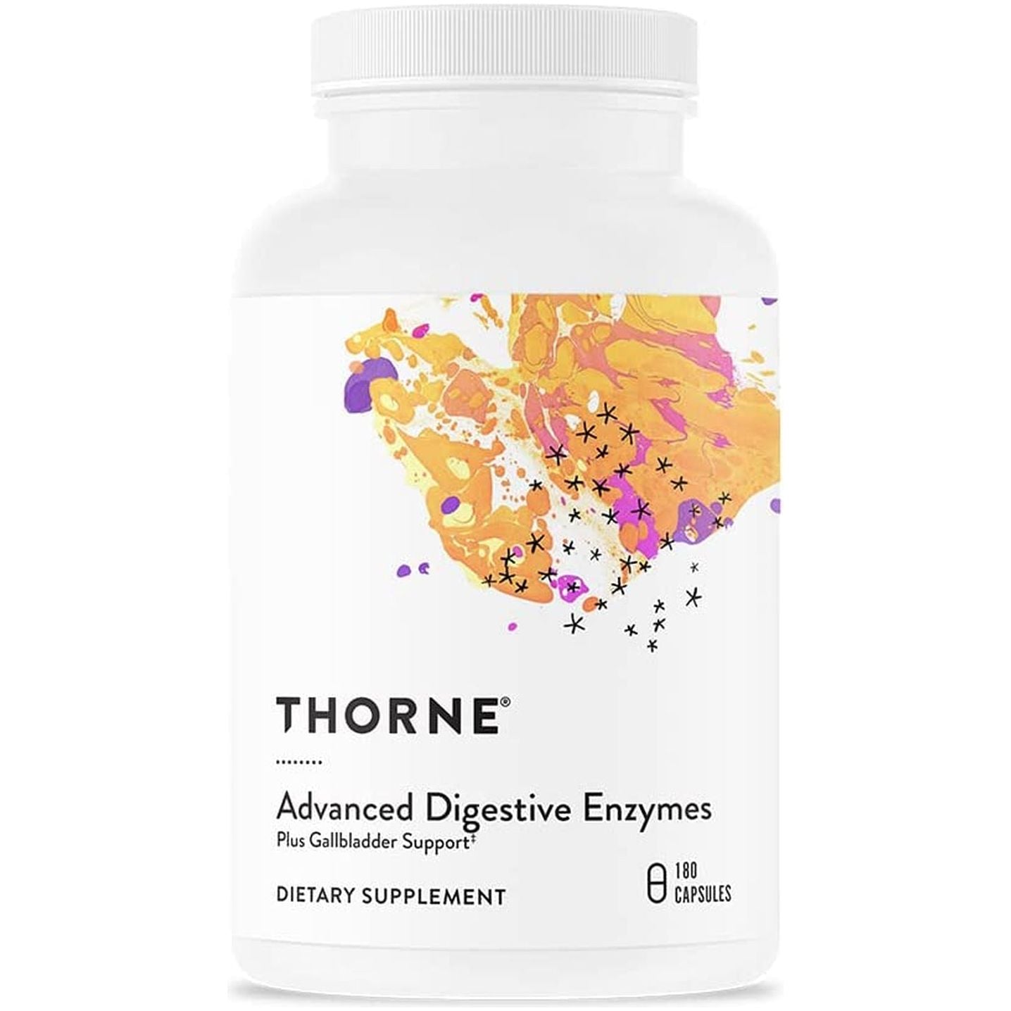 THORNE Advanced Digestive Enzymes- Blend of Digestive Enzymes to Aid Digestion - 180 Capsules/90 Servings