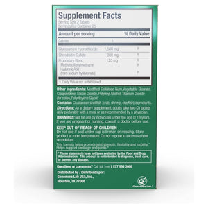 X Ray High Potency Joint Health Supplement, Supports Healthy Joints, Bones & Cartilage - 50 Count