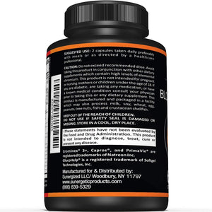 Premium Blood Sugar Support Supplement–Supports Healthy Blood Sugar Levels Already within Normal Range – 60 Capsules.