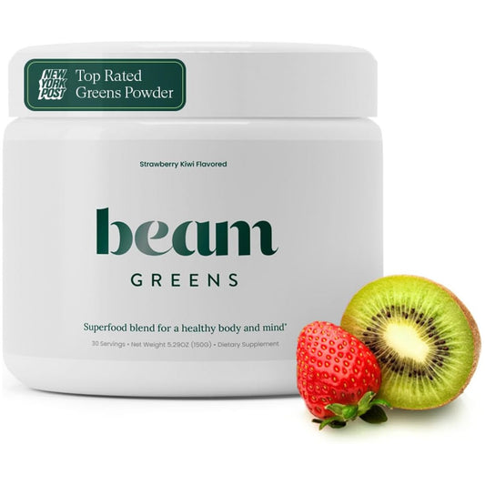 Beam Superfood Supplement for Gut Health,  Daily Detox & Immune Support - 30 Servings