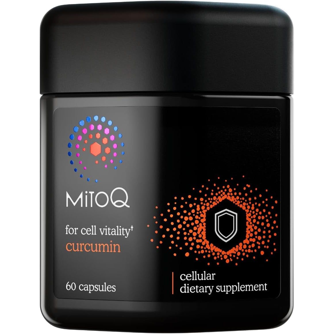 Mitoq Curcumin Advanced Coq10 Antioxidant - Supports Immunity, Digestive Health, & Cell Vitality (60 Capsules)
