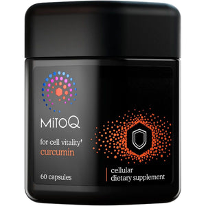 Mitoq Curcumin Advanced Coq10 Antioxidant - Supports Immunity, Digestive Health, & Cell Vitality (60 Capsules)