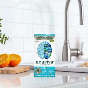 NEURIVA plus Brain Supplement for Memory and Focus Clinically Tested Nootropics 30 Capsules