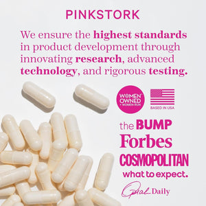 Pink Stork DIM Supplement for Women - Estrogen and Hormone Balance for Menopause & PMS - 200Mg - 60 Day Supply