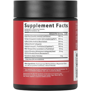 Inno Shred Fat Burner for Men and Women (60 Capsules) (With Stimulant)