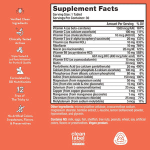 HUM Base Control -Iron Free,Daily Women'S Minerals to Support Postmenopausal (30-Count)