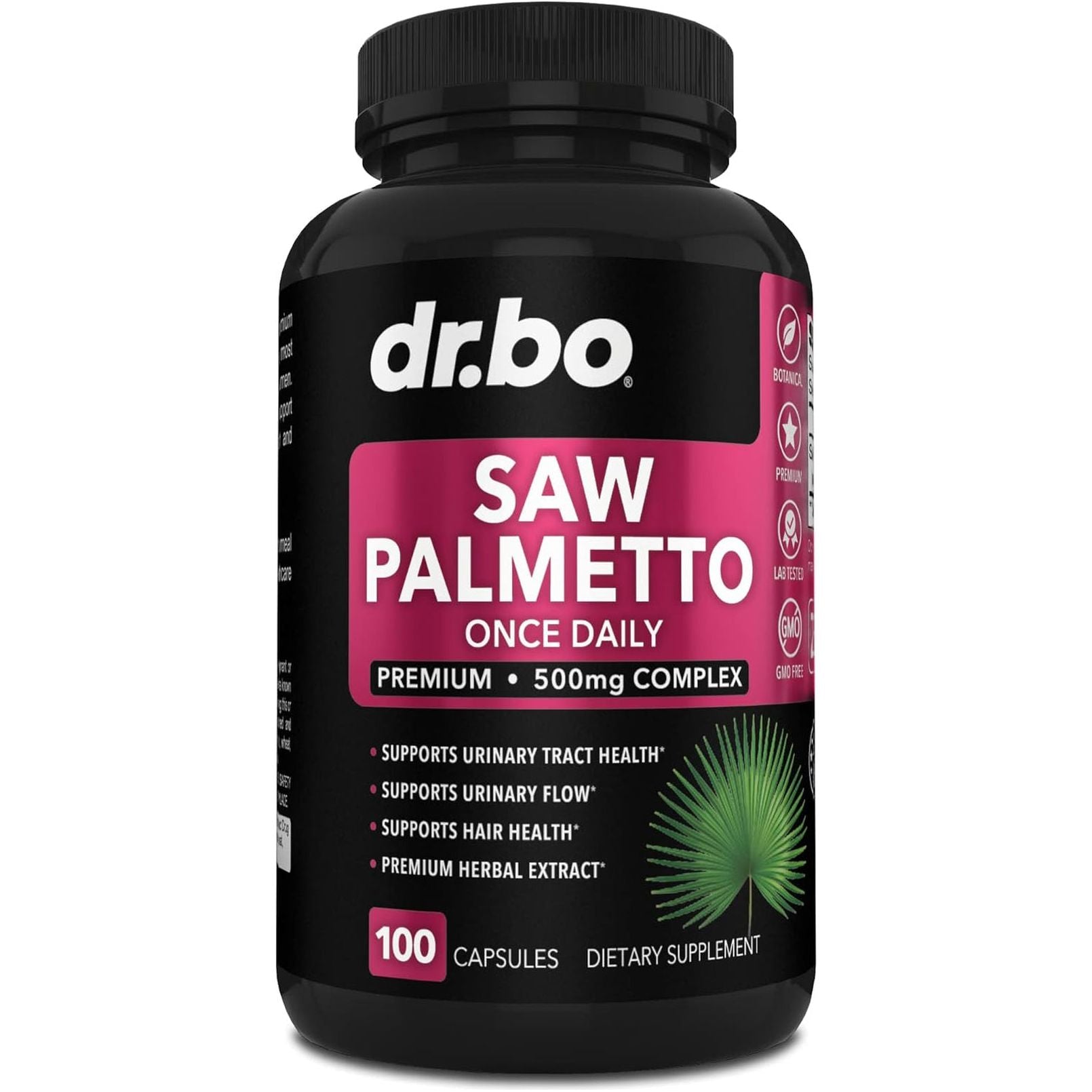 Saw Palmetto for Women Hair Loss - DHT Blocker for Women Natural Growth plus Bladder Control Supplements Complex