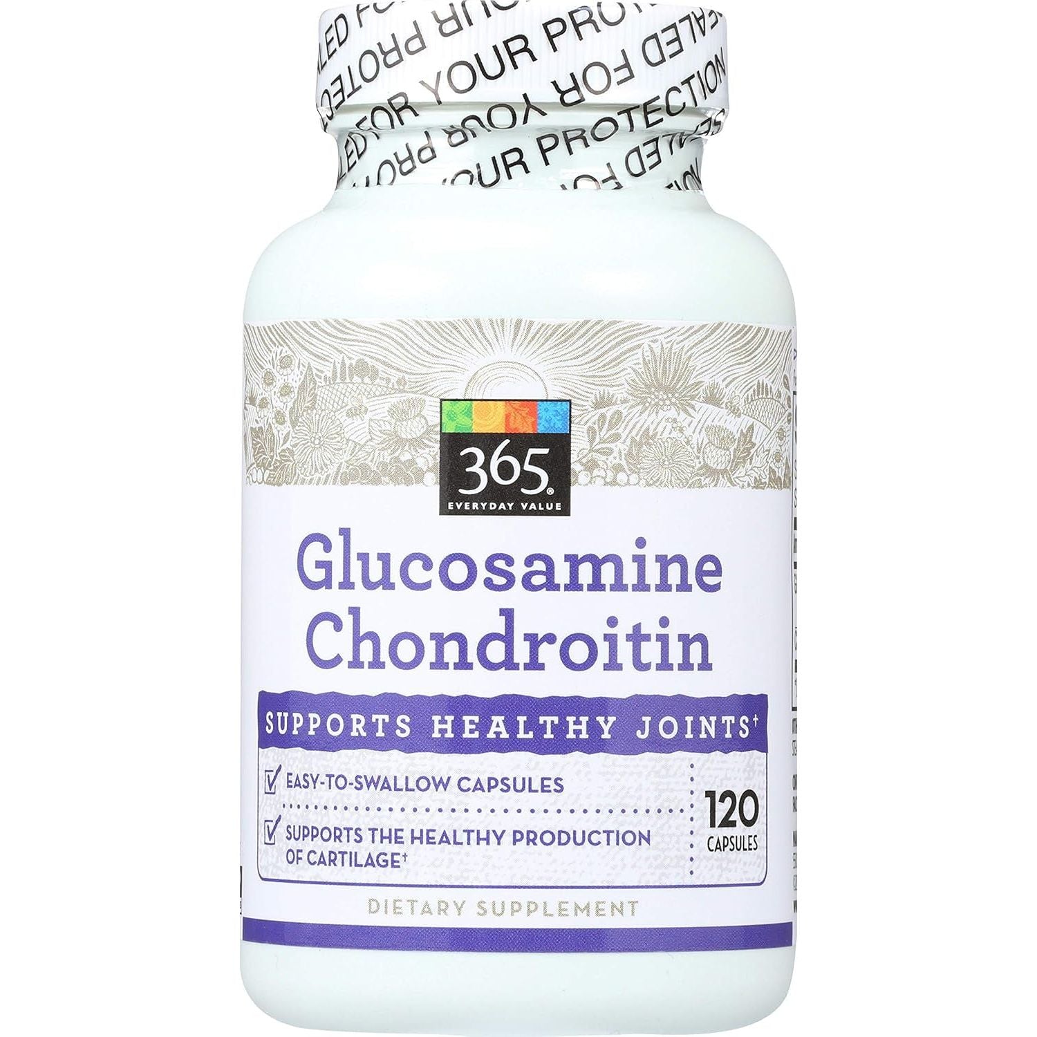 365 Everyday Value, Glucosamine Chondroitin, 120 Ct
