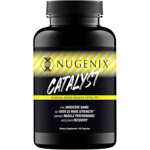 Nugenix Catalyst - Enhanced Muscle Builder and Muscle Recovery - 90 Capsules