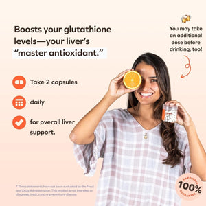 Cheers Protect | Daily Liver Supplement 30 Doses - Suppviv