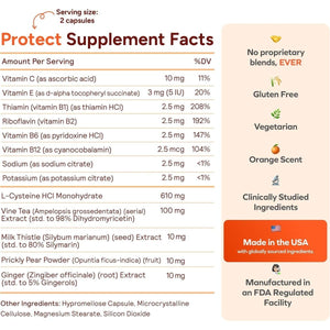 Cheers Protect | Daily Liver Supplement 30 Doses - Suppviv