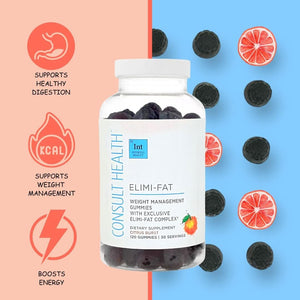 Consult Health Elimi - Fat Weight Management Gummies - 120 Count - Suppviv