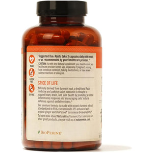 Naturewise Curcumin Turmeric 2250Mg - Daily Joint and Immune Health Support - 180 Count