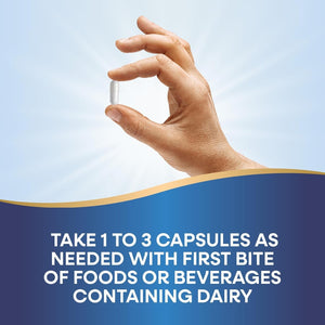 Nature'S Way Lactose Defense, Supports the Digestion of Dairy*, 690 Mg Lactase/Serving, 100 Capsules