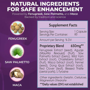 Busty Boost Breast Enhancement Pills - Enhancement & Enlargement Pills for Bigger Boobs & Growth. Made in USA