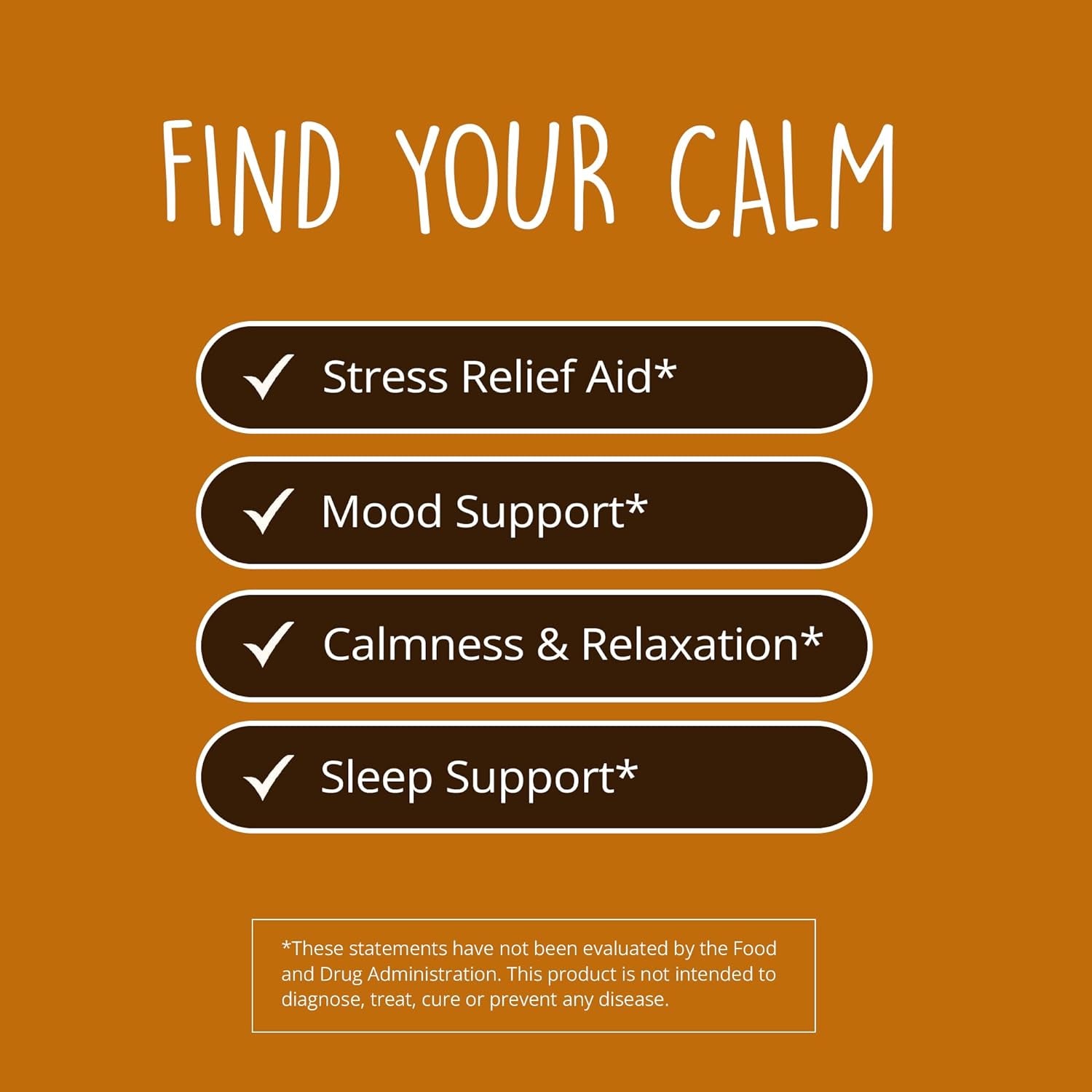 Happy Healthy Hippie Stress Relief Supplement - Lavender Pills