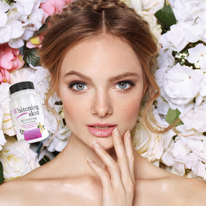 Glutathione Whitening Pills - Dark Spots & Acne Scar Remover with Anti-Aging & Antioxidant Effect - 120 Capsules