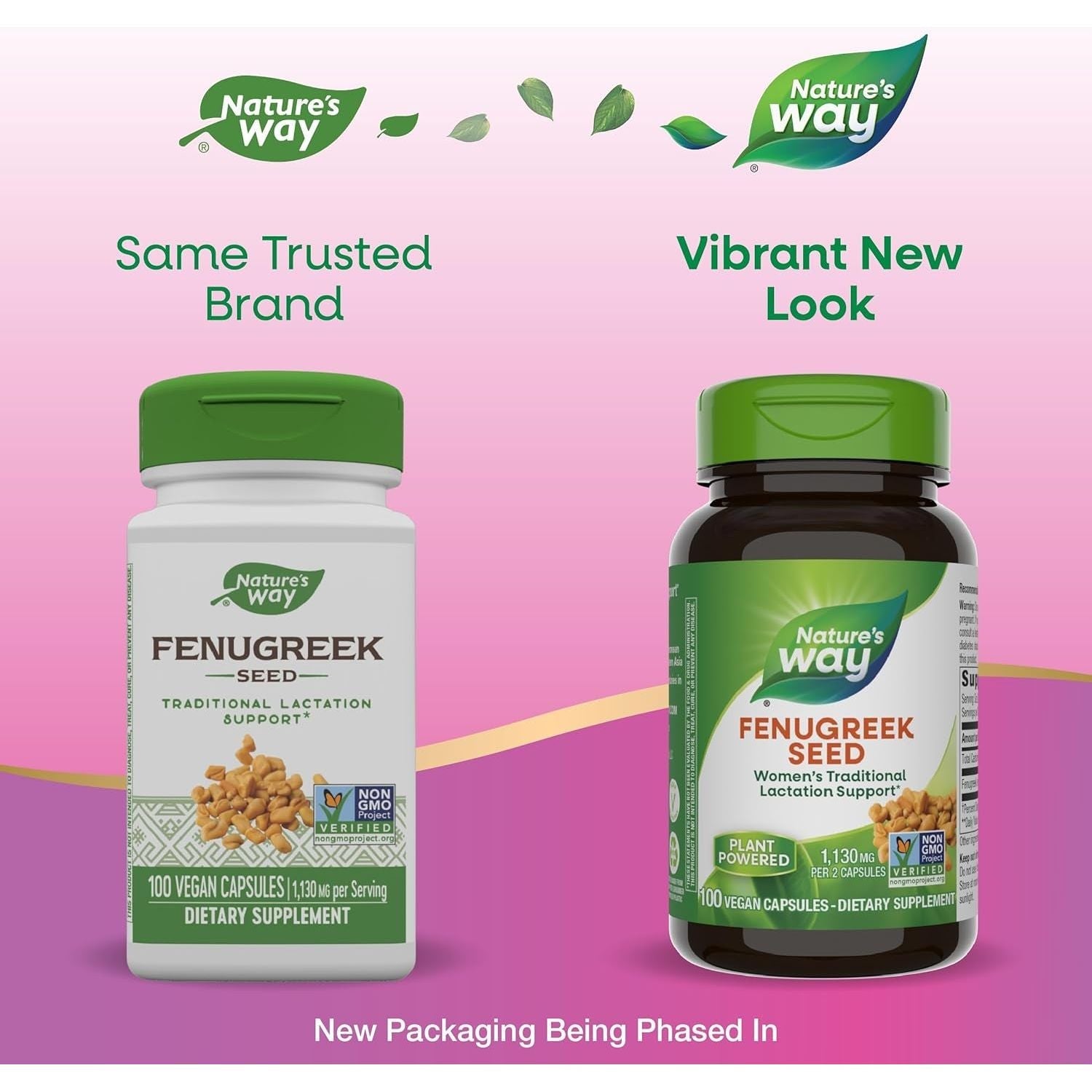 Nature'S Way Fenugreek Seed, Traditional Lactation/Breastfeeding Support* 100 Capsules