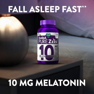 Zzzquil Pure Zzzs Advanced 10Mg Melatonin Gummies Sleep Aid 100Ct