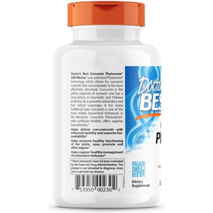 Doctor'S Best Curcumin Phytosome with Meriva, Joint Support, 500 Mg 180 Veggie Caps