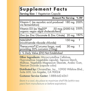 TRU NIAGEN Immune Support Supplement - Daily Defense - 150Mg 30Ct