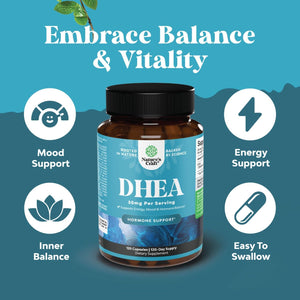 DHEA 50Mg for Enhanced Energy and Hormone Balance (4 Month Supply)