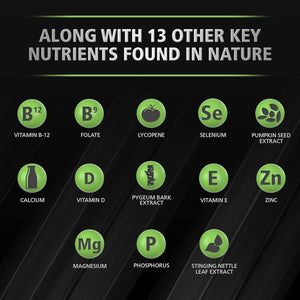 Urinozinc plus Prostate Supplement – Reduce Frequent Urination Concerns & Support Your Prostate Health, 180 Caplets