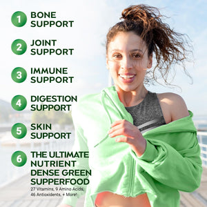 Moringa Powder Capsules - Pure Nutrient-Rich Moringa Powder a Natural Green Antioxidant Superfood
