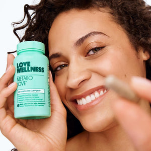 Love Wellness Metabolove | Metabolism Booster for Women Supplement - Combat Cravings 60 Count