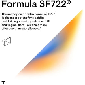 THORNE Undecylenic Acid - 250 Mg - for a Healthy Balance of Gut & Vaginal Flora - 250 Gelcaps - 50 Servings