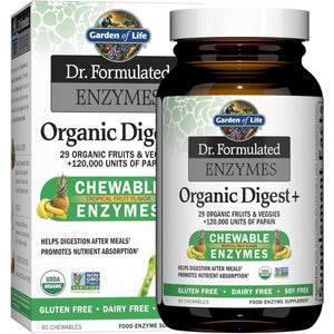 Garden of Life Dr Formulated Digestive Enzymes 90 Chewables