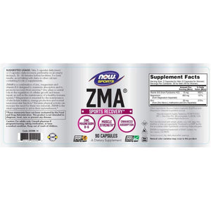 NOW Foods Sports Nutrition, ZMA (Zinc, Magnesium and Vitamin B-6), Sports Recovery, 90 Capsules