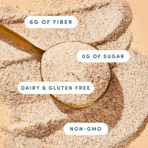 Fiber Rescue - Psyllium Husk Powder for Digestive Health & Bloating Relief - 30 Servings