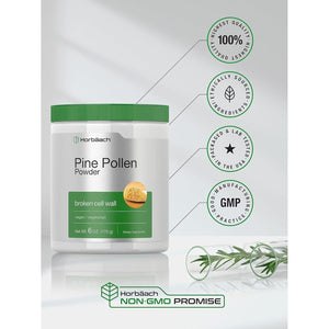 Horbäach Pine Pollen Powder | 6 Ounce | Nature'S Superfood