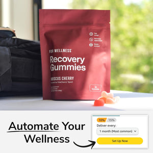 Recovery Gummies - Tart Cherry Gummies for Muscle Recovery with Antioxidants & Electrolytes Combats Soreness, Boosts Energy