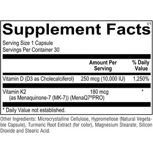 K-Force MAX Vitamins K and D Supporting and Maintaining Bone, Cardiovascular and Immune Health