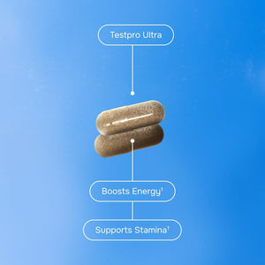 Testpro Testosterone Support Ultra for Men with Fenugreek, Tribulus & Maca