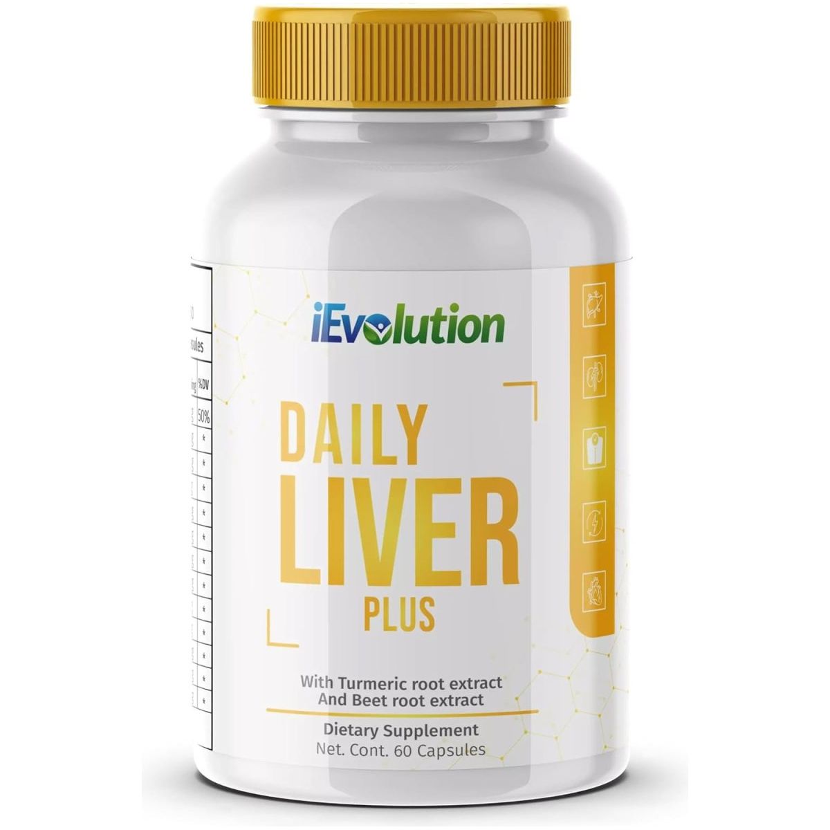 Daily Liver Plus | 60 Capsules Liver Cleanse Detox & Support Supplement - Suppviv
