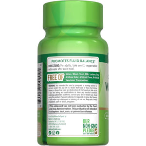 Nature'S Truth Super Strength Water Pill with Potassium | 90 Count | Caffeine Free | Vegan, Non-Gmo, Gluten Free