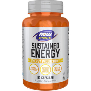 NOW Foods Sports, Sustained Energy Energy Production* Mental Alertness* 90 Capsules