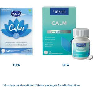 Hyland'S Calm Tablets Stress Relief Supplement 50 Count (1 PACK)