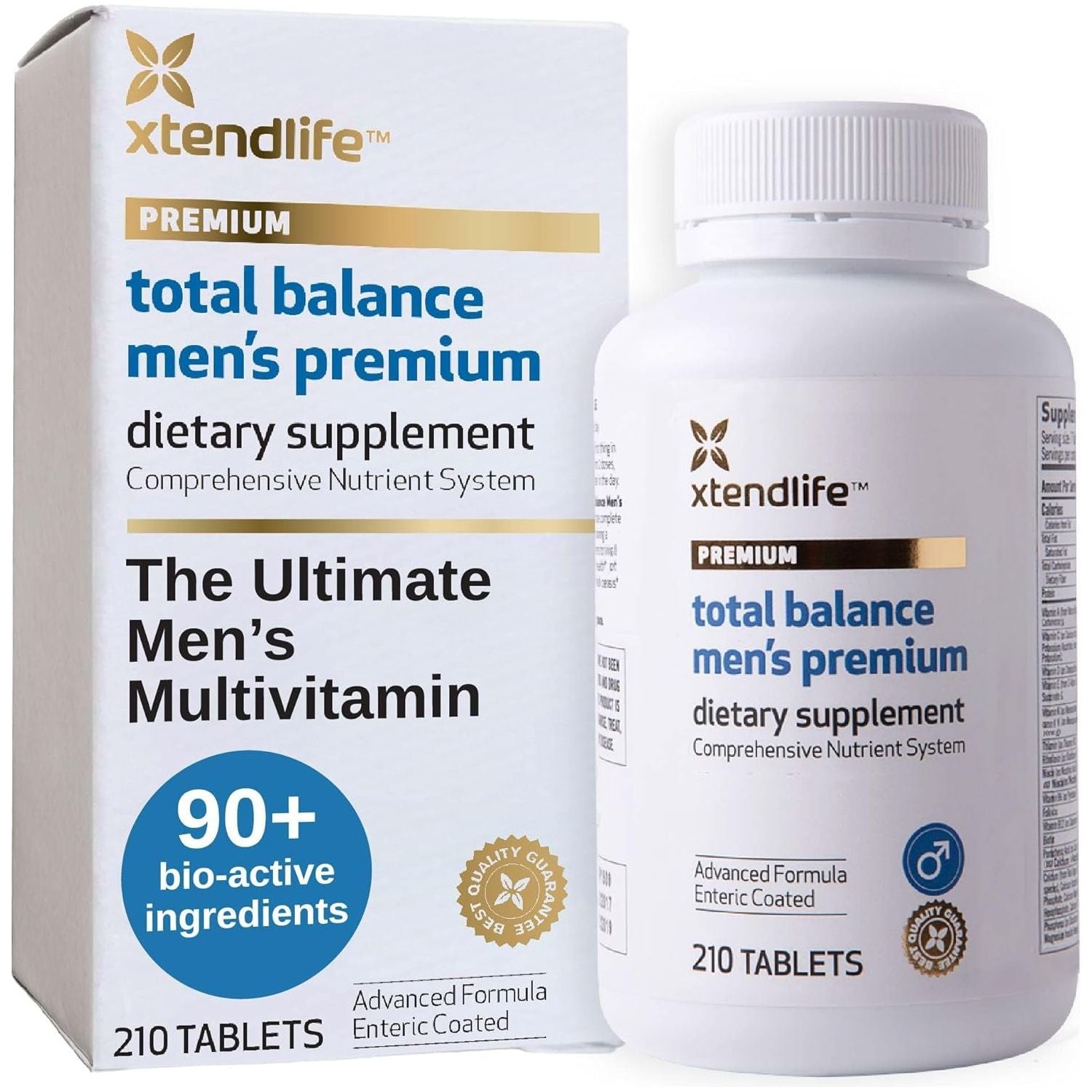 Xtendlife Total Balance Men'S Premium Extra Strength Daily Multivitamin & Mineral - 30 Day Supply
