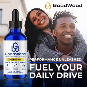 Goodwood - Male Liquid Drops - Increases Stamina and Size - Improves Energy, Drive, and Power for Men
