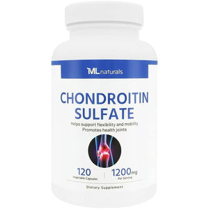 Chondroitin Sulfate 1200Mg 120 Vegan Capsules. 99% Purity Chondroitin. Joint Health.