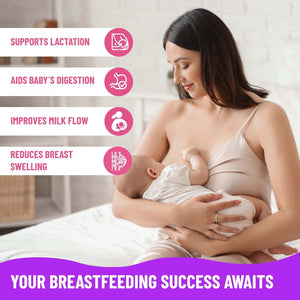 Mama'S Select Organic Fenugreek Capsules – Natural Herbal Lactation Supplement to Boost Milk Supply